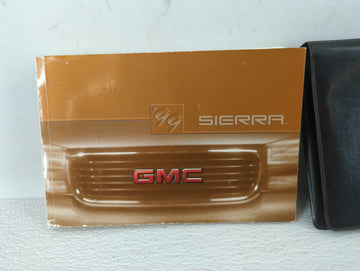 1999 Gmc Sierra Owners Manual Book Guide OEM Used Auto Parts