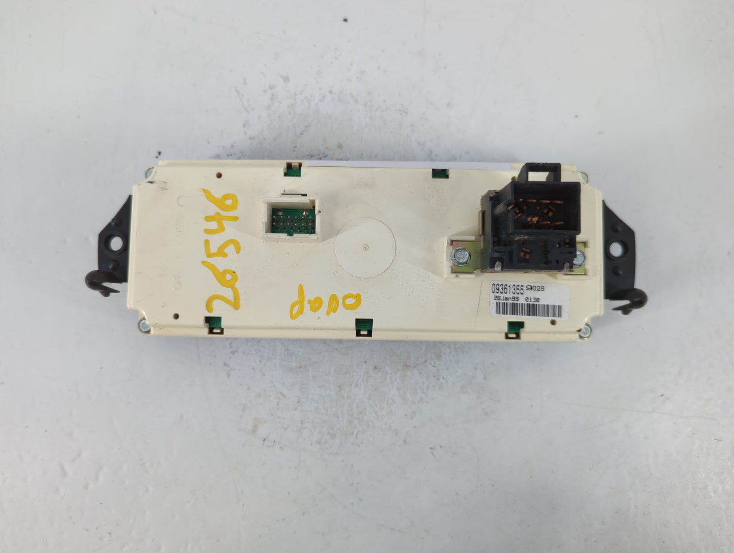 1999-2002 Gmc Sierra 1500 Climate Control Module Temperature AC/Heater Replacement P/N:09361355 Fits Fits 1999 2000 2001 200