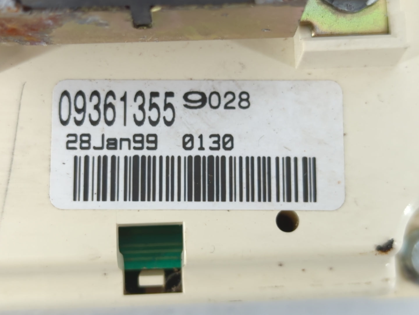 1999-2002 Gmc Sierra 1500 Climate Control Module Temperature AC/Heater Replacement P/N:09361355 Fits Fits 1999 2000 2001 200