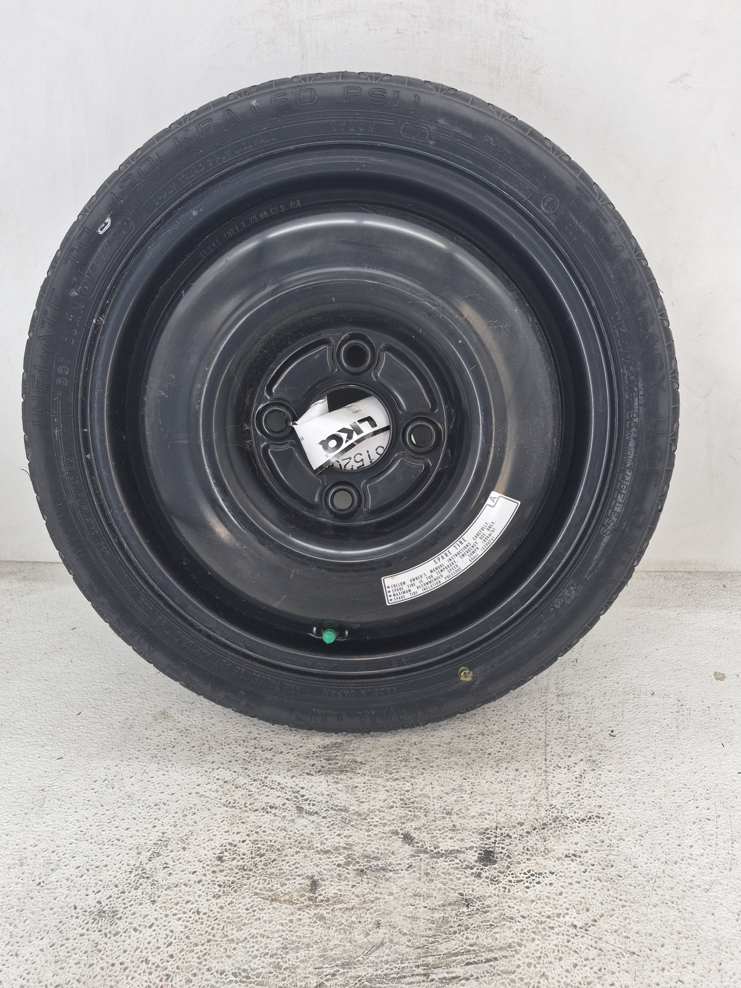 1990-2002 Honda Accord Spare Donut Tire Wheel Rim Oem - Oemusedautoparts1.com