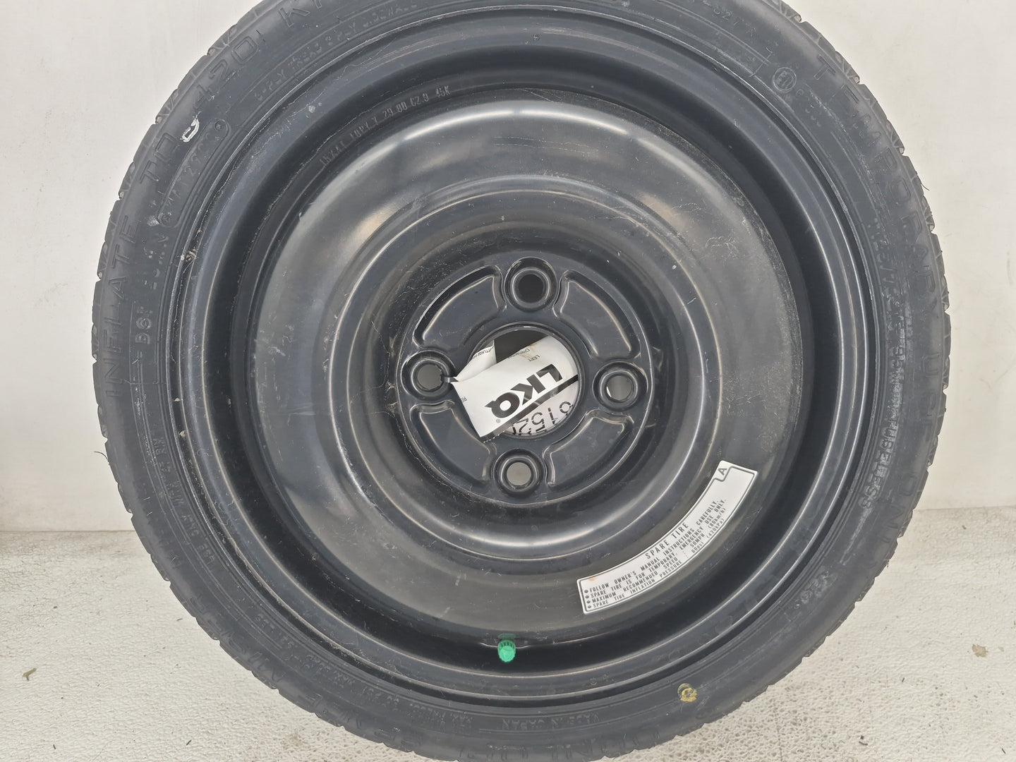 1990-2002 Honda Accord Spare Donut Tire Wheel Rim Oem - Oemusedautoparts1.com
