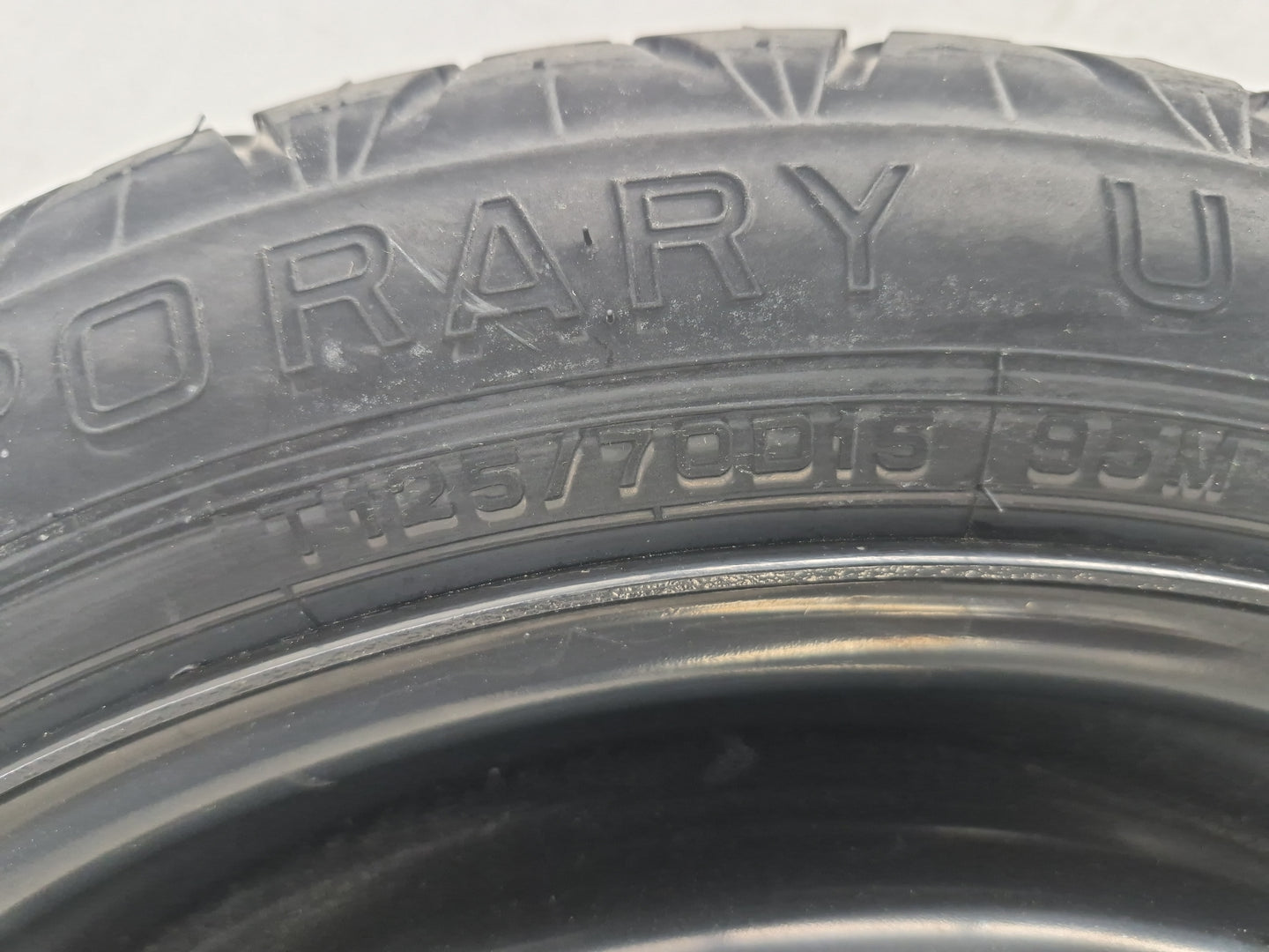 1990-2002 Honda Accord Spare Donut Tire Wheel Rim Oem - Oemusedautoparts1.com