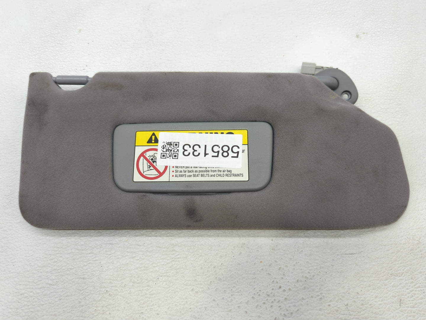 1998-2002 Honda Accord Sun Visor Shade Replacement Driver Left Mirror Fits Fits 1998 1999 2000 2001 2002 OEM Used Auto Parts