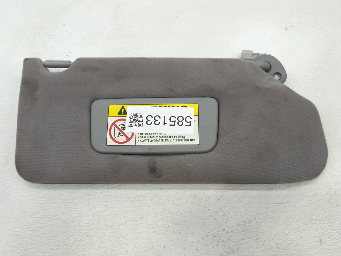 1998-2002 Honda Accord Sun Visor Shade Replacement Driver Left Mirror Fits Fits 1998 1999 2000 2001 2002 OEM Used Auto Parts