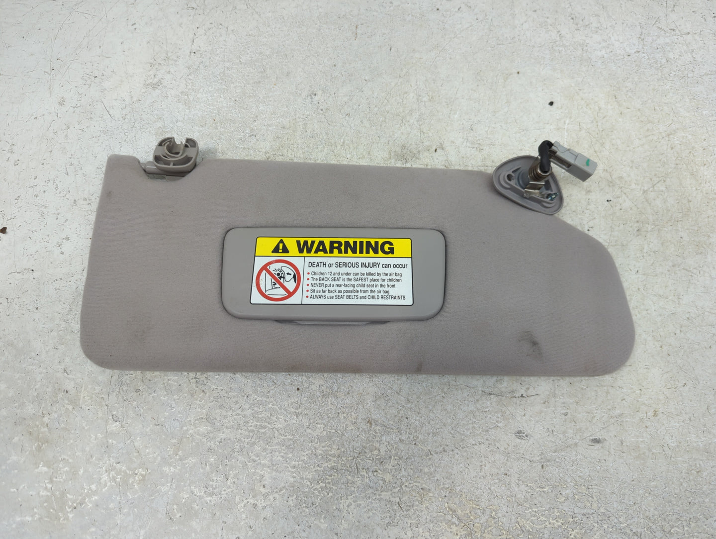 1998-2002 Honda Accord Sun Visor Shade Replacement Passenger Right Mirror Fits Fits 1998 1999 2000 2001 2002 OEM Used Auto P