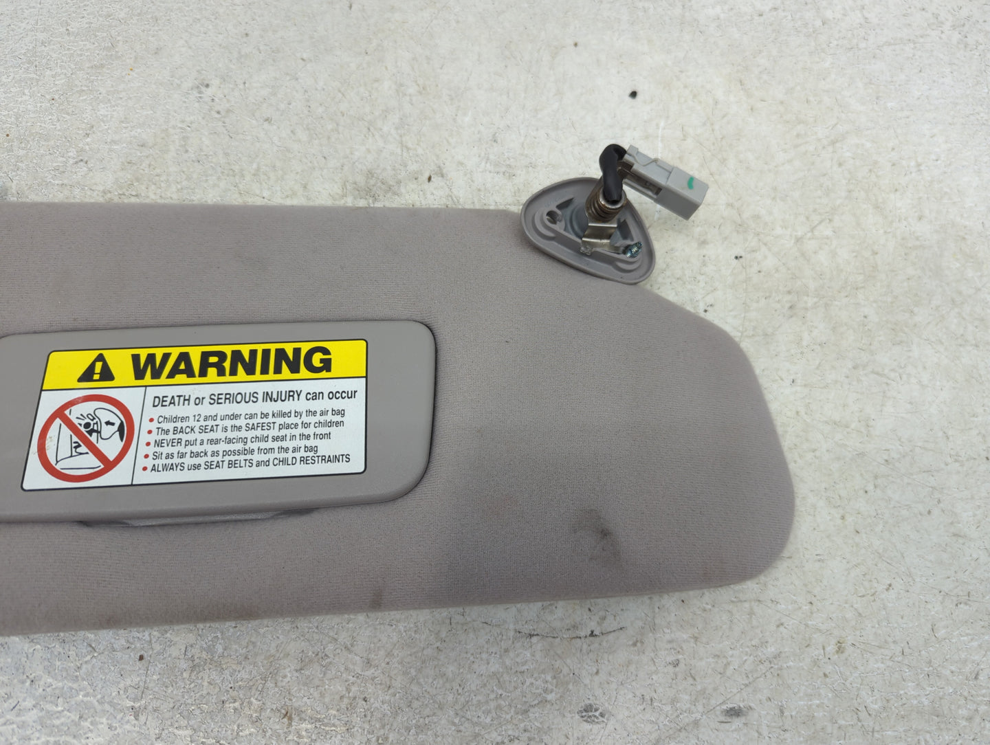 1998-2002 Honda Accord Sun Visor Shade Replacement Passenger Right Mirror Fits Fits 1998 1999 2000 2001 2002 OEM Used Auto P