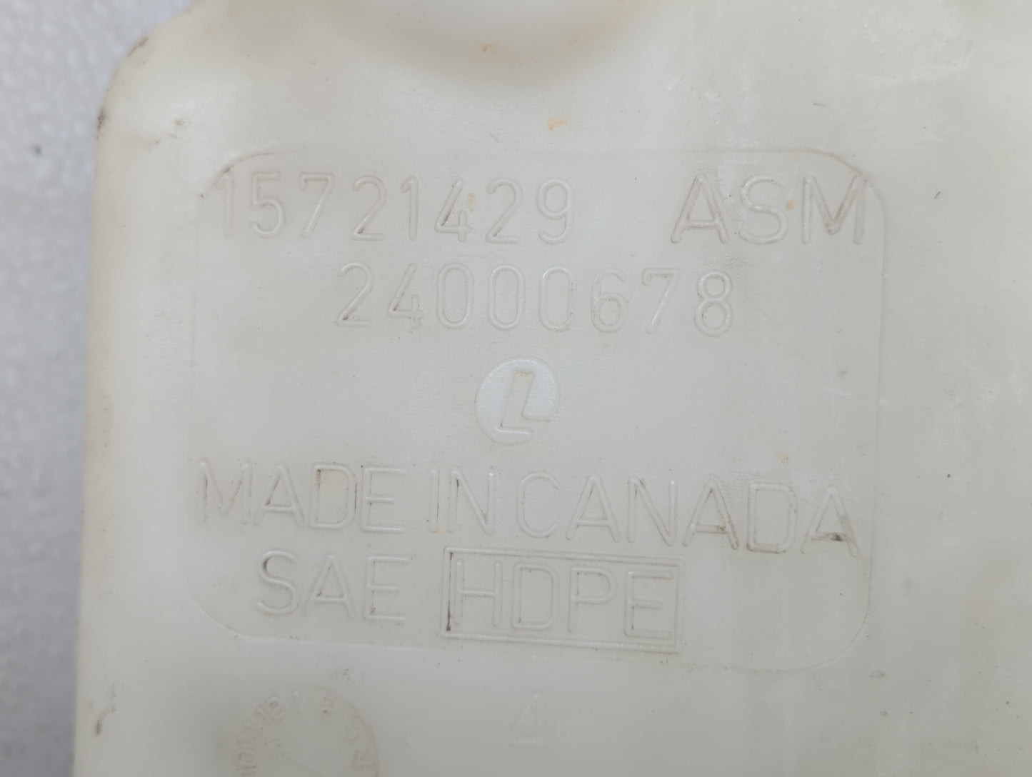 1999-2004 Honda Odyssey Windshield Washer Fluid Reservoir Bottle Oem - Oemusedautoparts1.com