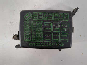 1999 Hyundai Elantra Fusebox Fuse Box Panel Relay Module P/N:91212-22002 Fits OEM Used Auto Parts - Oemusedautoparts1.com