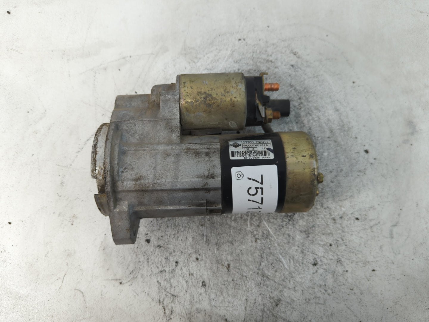 1997-2000 Infiniti Qx4 Car Starter Motor Solenoid OEM P/N:23300 0W011 Fits Fits 1996 1997 1998 1999 2000 OEM Used Auto Parts