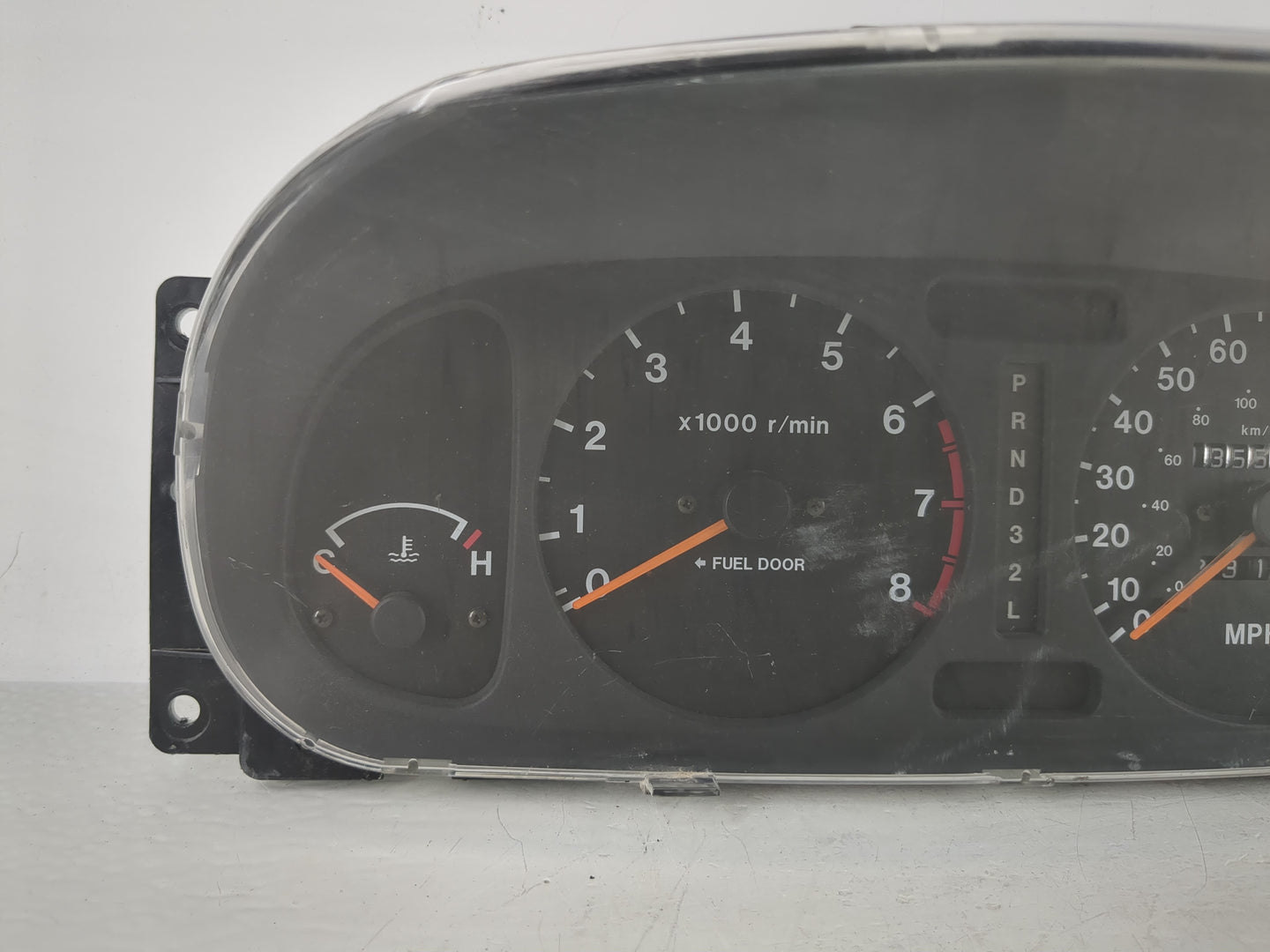 1999 Isuzu Rodeo Instrument Cluster Speedometer Gauges P/N:8971359193 Fits OEM Used Auto Parts - Oemusedautoparts1.com