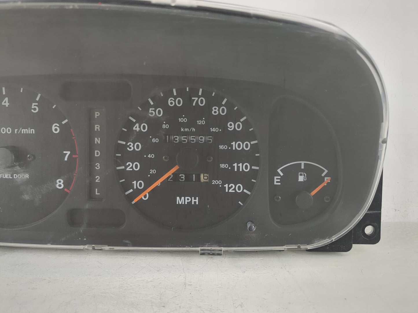 1999 Isuzu Rodeo Instrument Cluster Speedometer Gauges P/N:8971359193 Fits OEM Used Auto Parts - Oemusedautoparts1.com