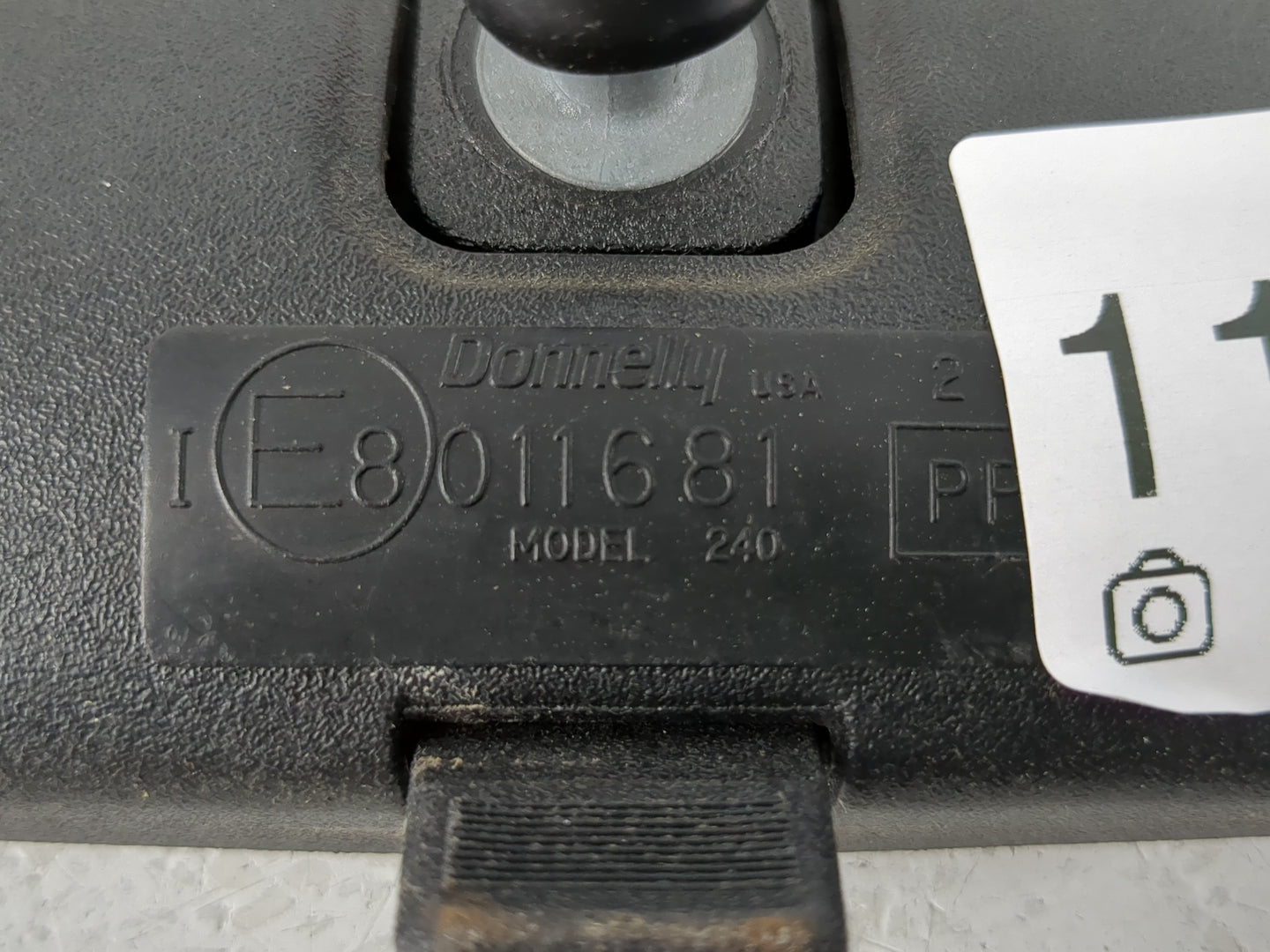 1999 Jeep Grand Cherokee Interior Rear View Mirror Replacement OEM P/N:E8011681 Fits OEM Used Auto Parts - Oemusedautoparts1