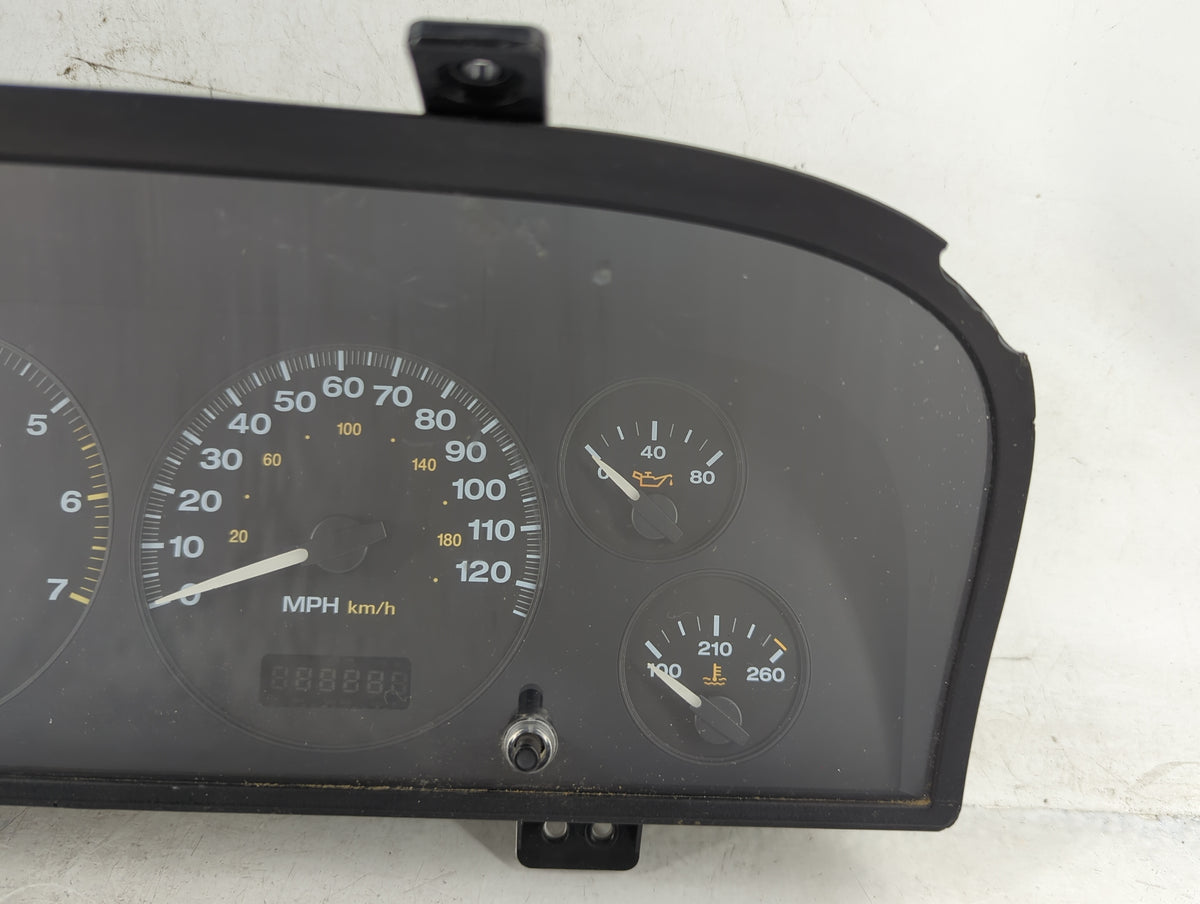 1999 Jeep Grand Cherokee Instrument Cluster Speedometer Gauges P/N:56042074AC Miles:182K Fits OEM Used Auto Parts - Oemuseda