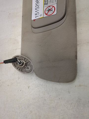1999 Jeep Grand Cherokee Sun Visor Shade Replacement Driver Left Mirror Fits OEM Used Auto Parts
