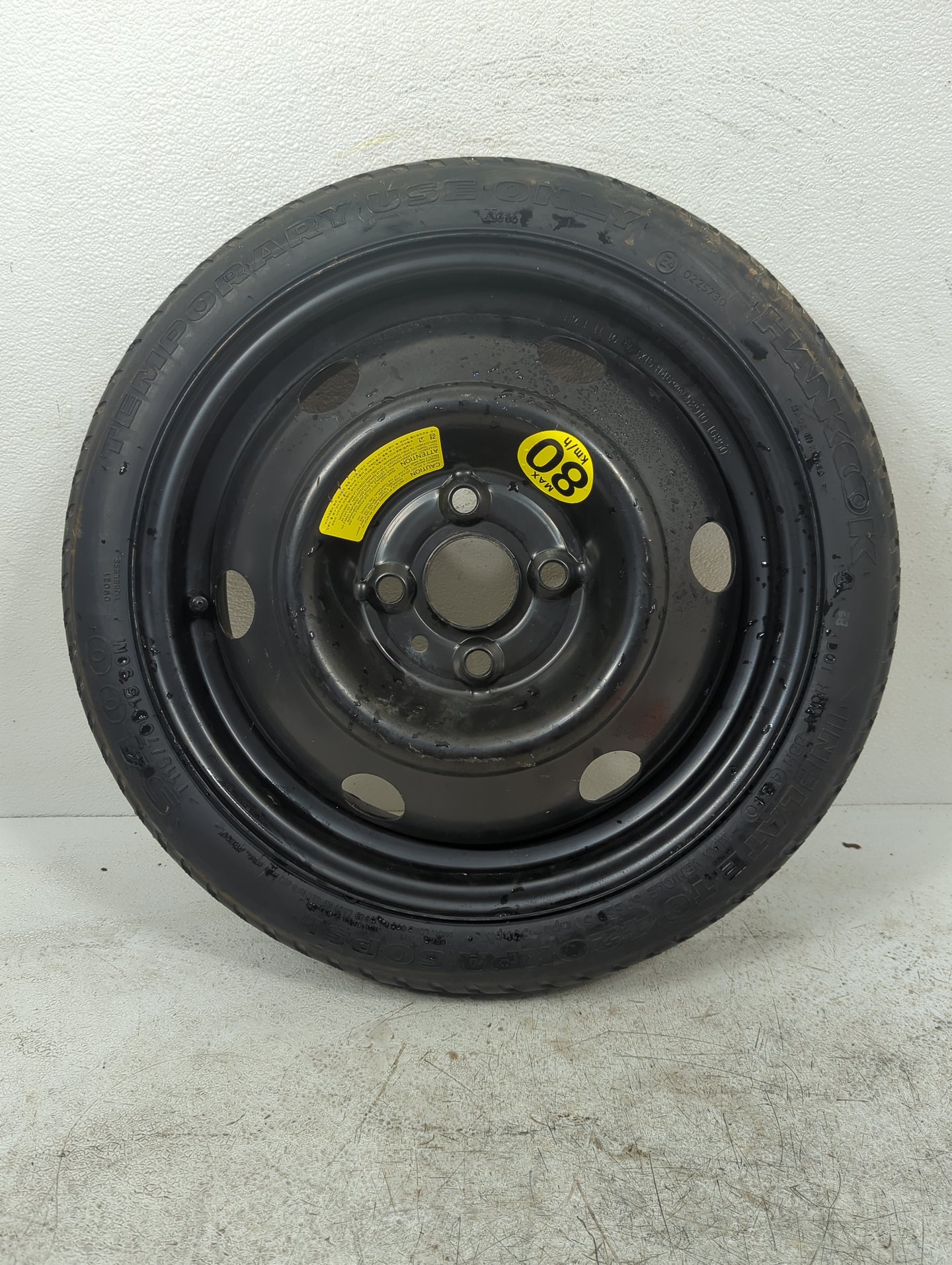 1999 Kia Civic Spare Donut Tire Wheel Rim Oem - Oemusedautoparts1.com