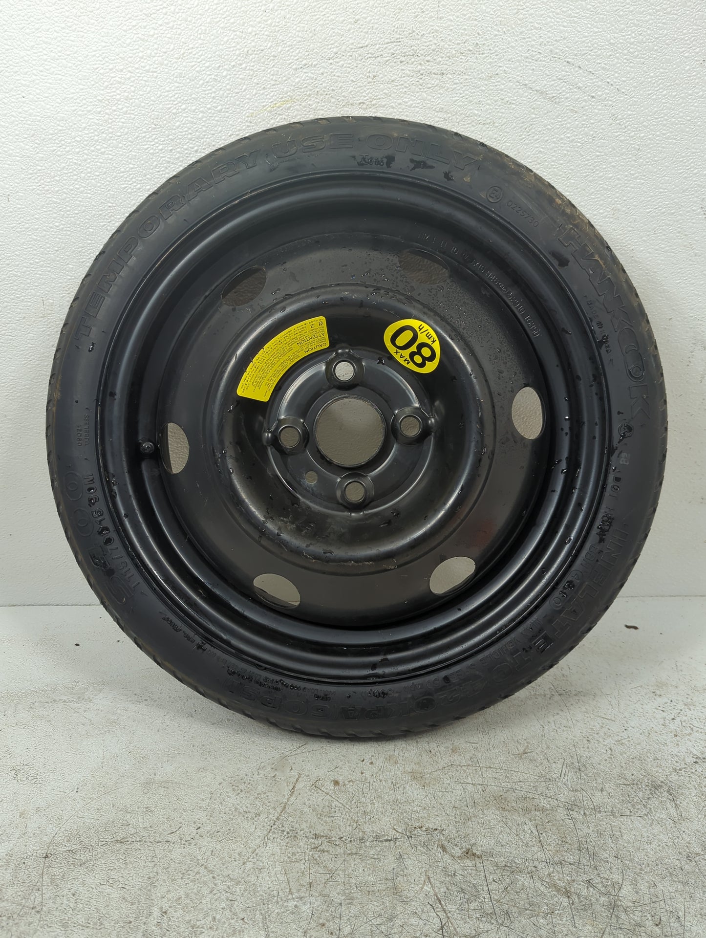 1999 Kia Civic Spare Donut Tire Wheel Rim Oem - Oemusedautoparts1.com