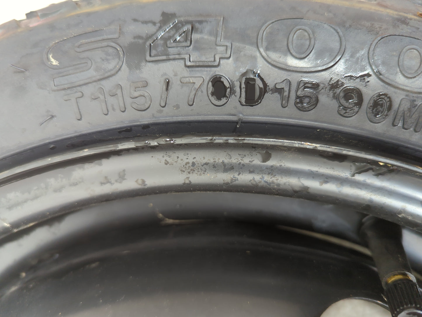 1999 Kia Civic Spare Donut Tire Wheel Rim Oem - Oemusedautoparts1.com