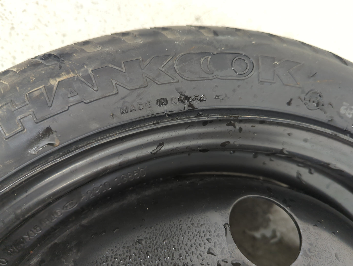 1999 Kia Civic Spare Donut Tire Wheel Rim Oem - Oemusedautoparts1.com