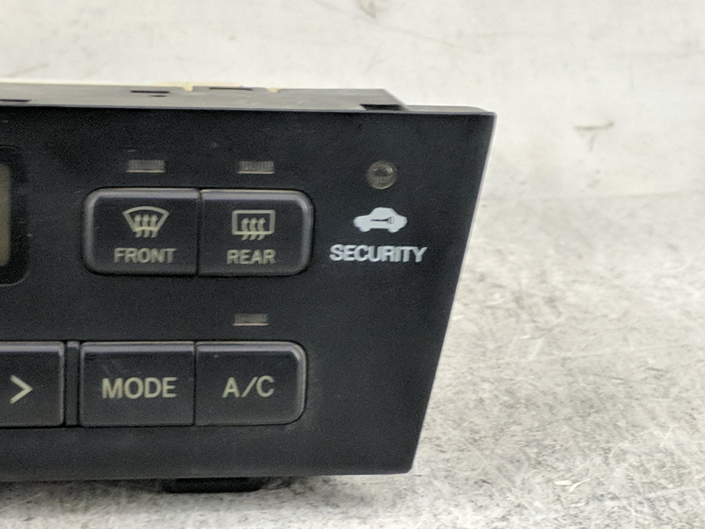 1997-1999 Lexus Es300 Climate Control Module Temperature AC/Heater Replacement P/N:55900-33260 146430-5714 Fits OEM Used Aut