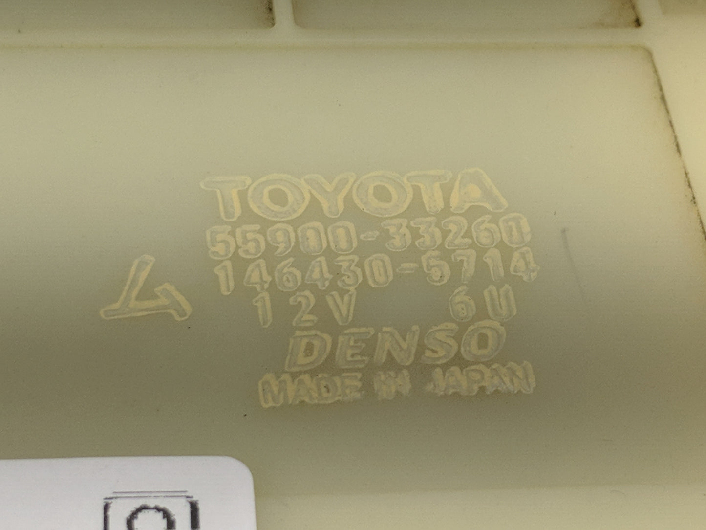 1997-1999 Lexus Es300 Climate Control Module Temperature AC/Heater Replacement P/N:55900-33260 146430-5714 Fits OEM Used Aut