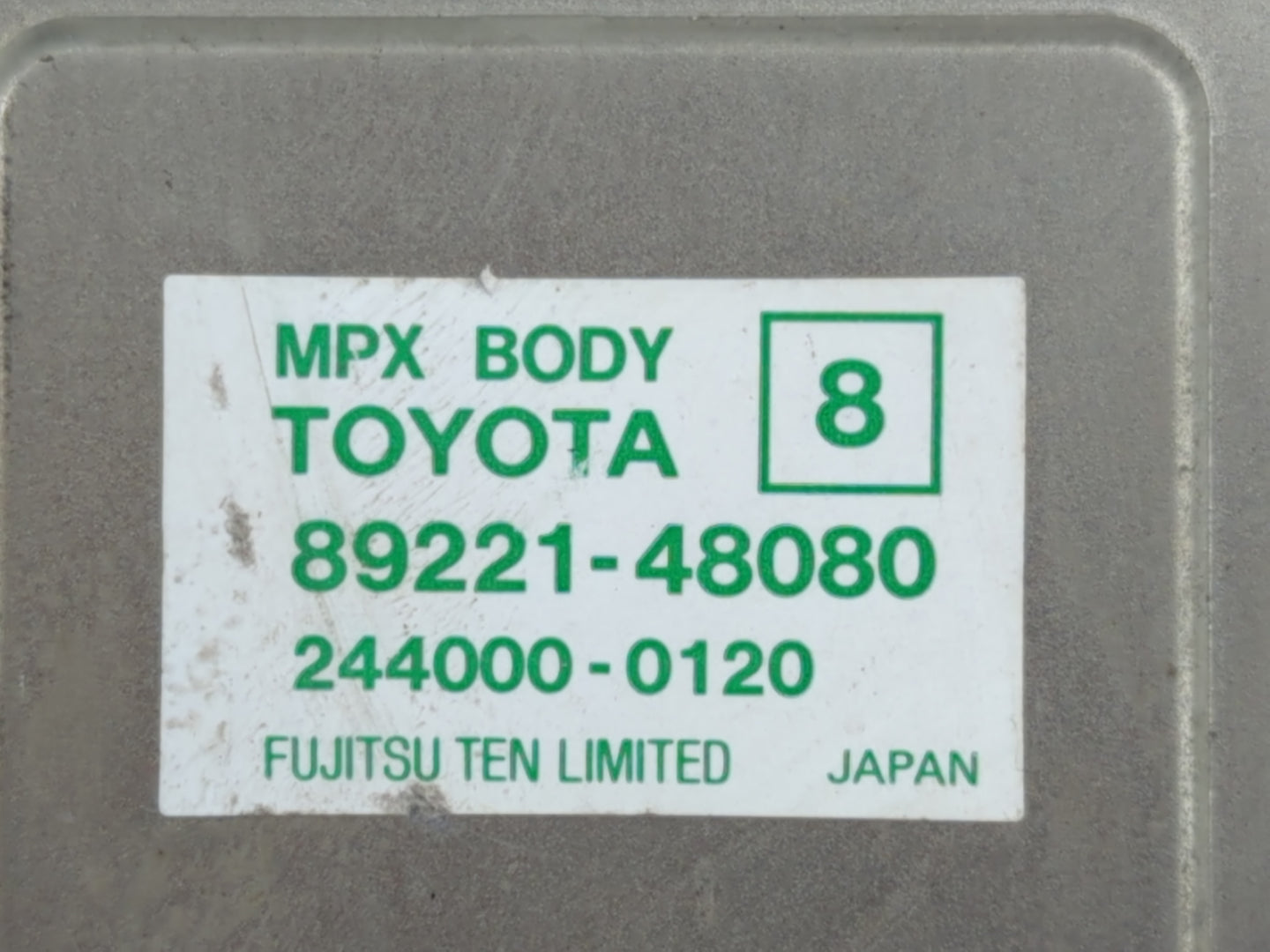 1999-2000 Lexus Rx300 Chassis Control Module Ccm Bcm Body Control - Oemusedautoparts1.com
