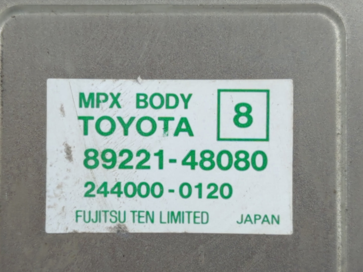 1999-2000 Lexus Rx300 Chassis Control Module Ccm Bcm Body Control - Oemusedautoparts1.com