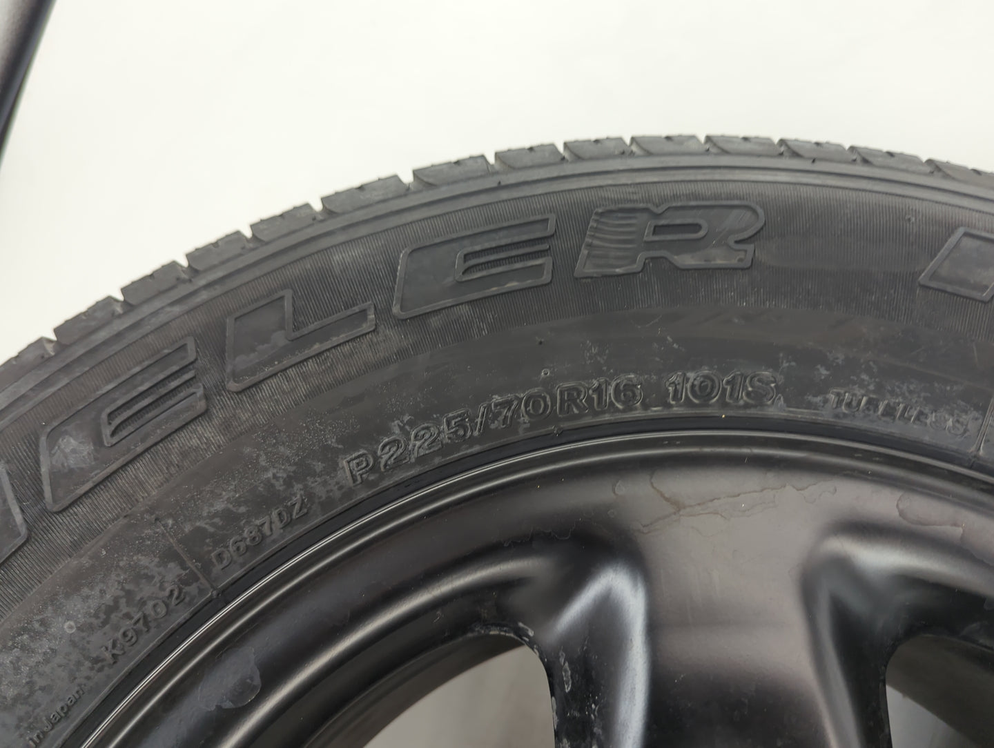 1999 Lexus Rx300 Spare Donut Tire Wheel Rim Oem - Oemusedautoparts1.com