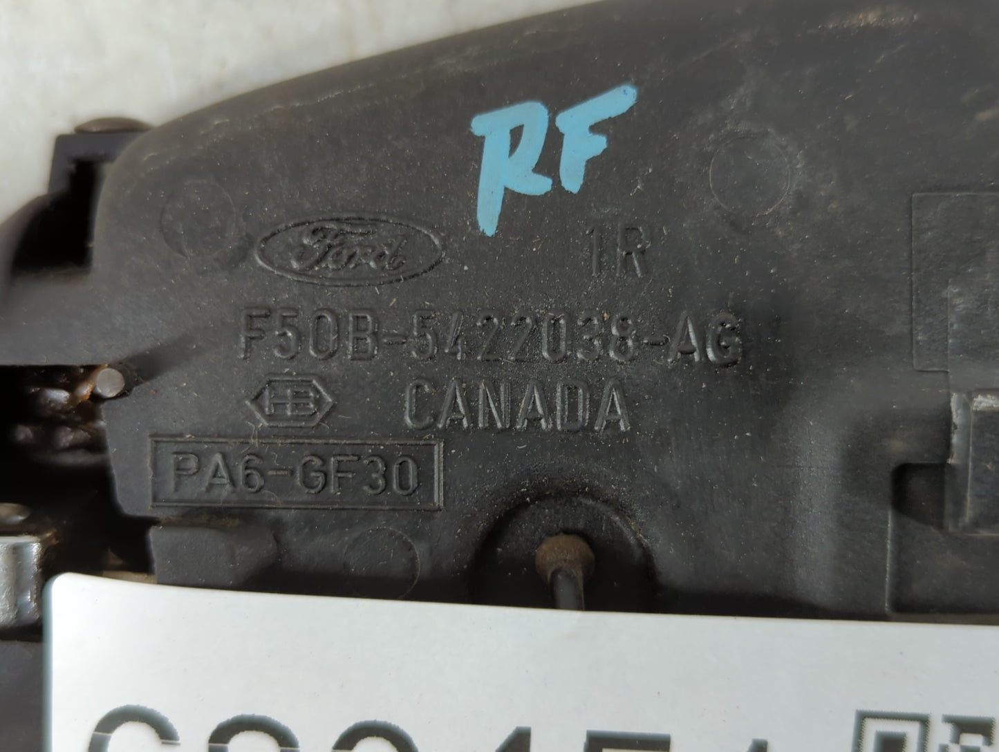 1999 Continental Passenger Front Right Door Handle Exterior Assembly - Oemusedautoparts1.com
