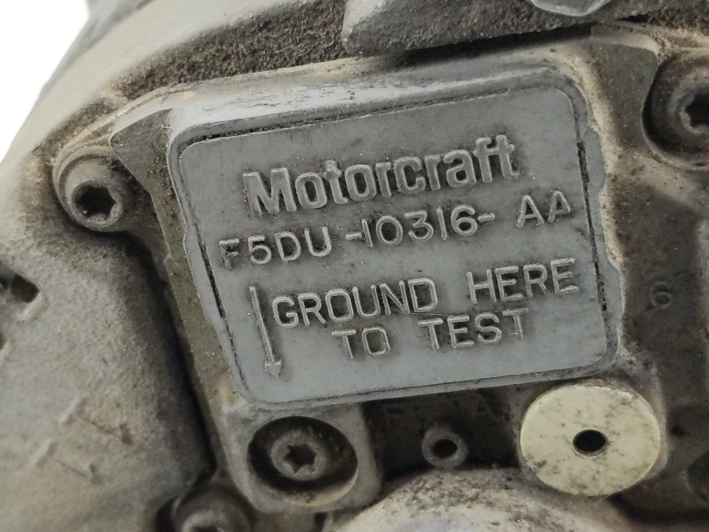 1998-1999 Lincoln Navigator Alternator Replacement Generator Charging Assembly Engine OEM P/N:F5DU-10316-AA Fits OEM Used Au