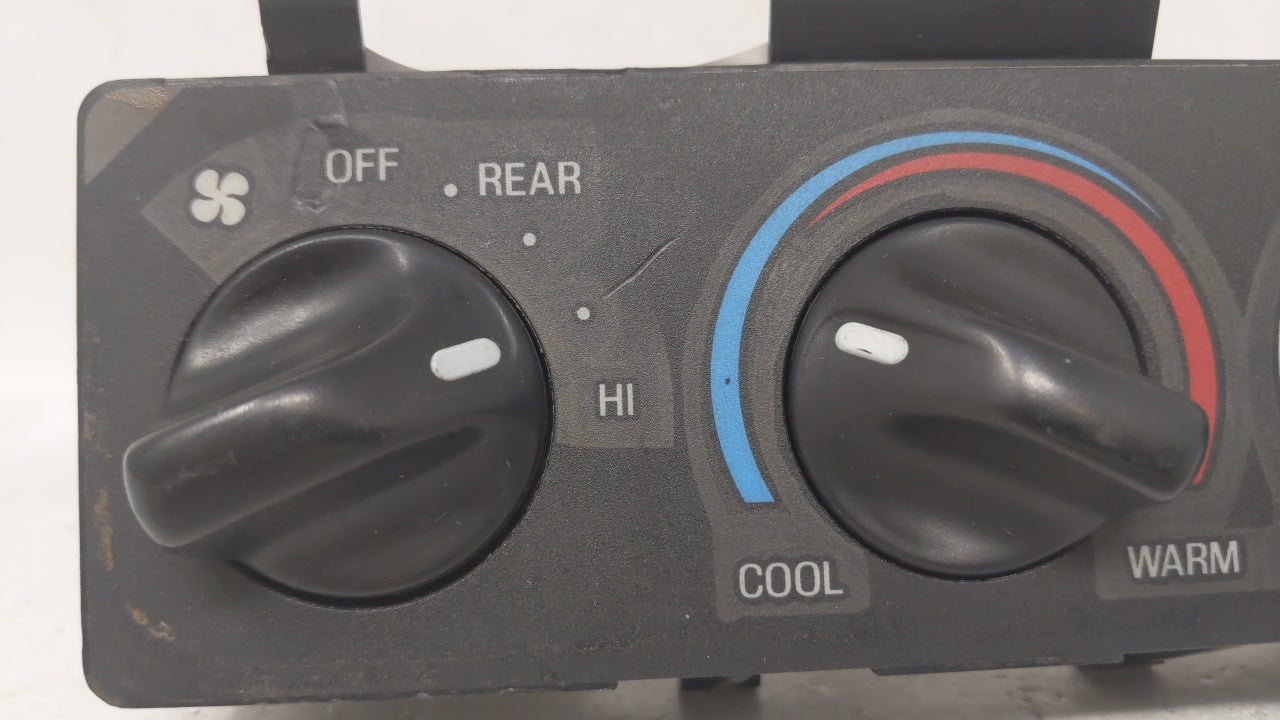 1999 Lincoln Navigator Climate Control Module Temperature AC/Heater Replacement Fits OEM Used Auto Parts - Oemusedautoparts1