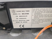 1999-2000 Mercedes-Benz C230 Radio AM FM Cd Player Receiver Replacement Fits Fits 1999 2000 OEM Used Auto Parts - Oemusedaut