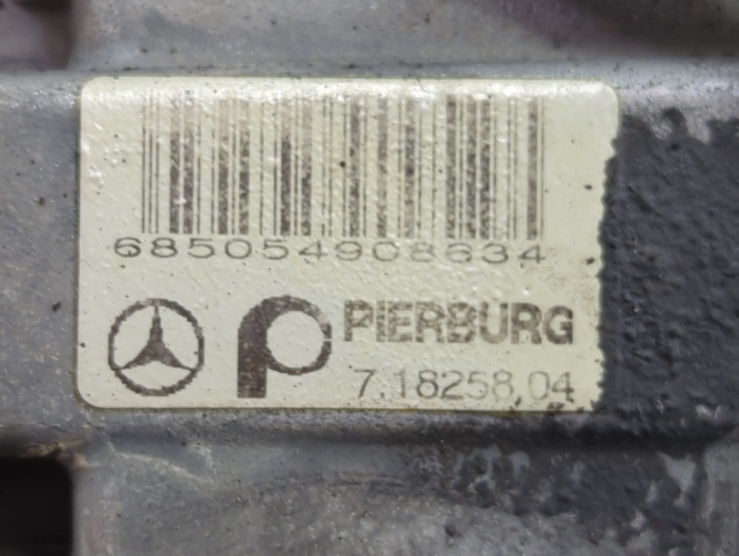 1998-2005 Mercedes-Benz E320 Air Intake Manifold P/N:7 18258 04 Fits Fits 1998 1999 2000 2001 2002 2003 2004 2005 OEM Used A