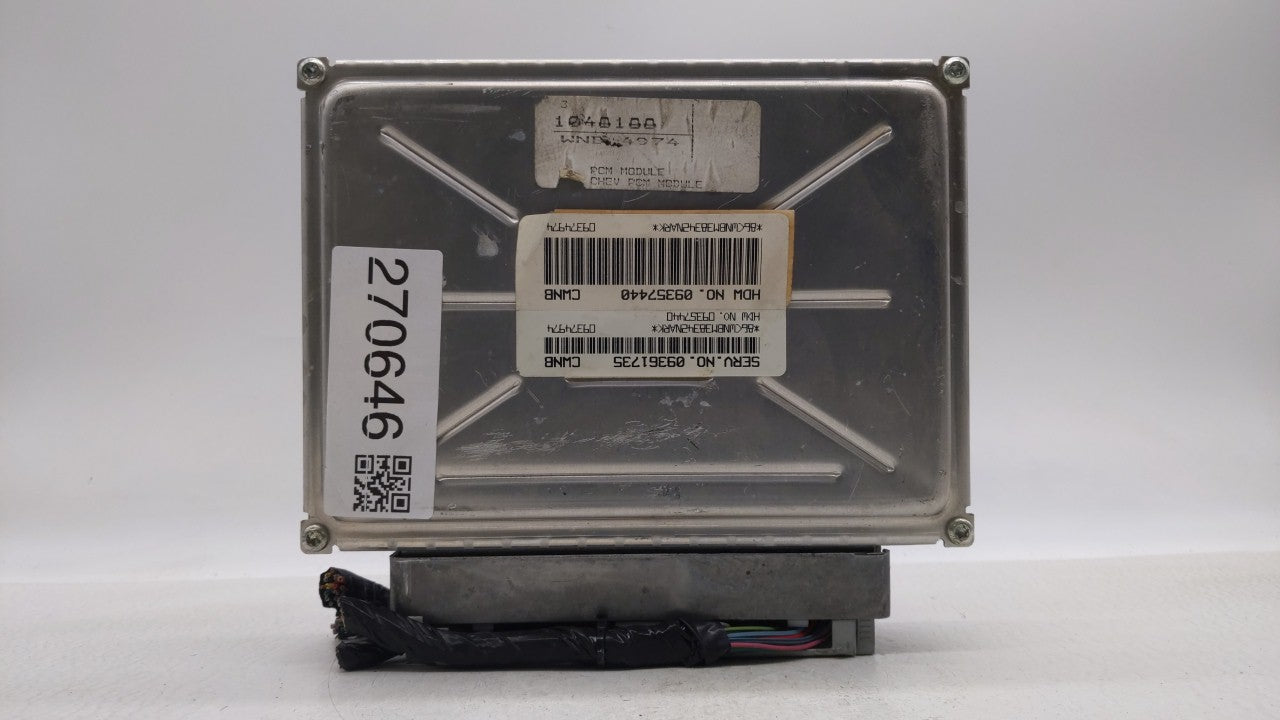 1999 Mercury Montego PCM Engine Control Computer ECU ECM PCU OEM P/N:09357440 09361735 Fits OEM Used Auto Parts - Oemusedaut