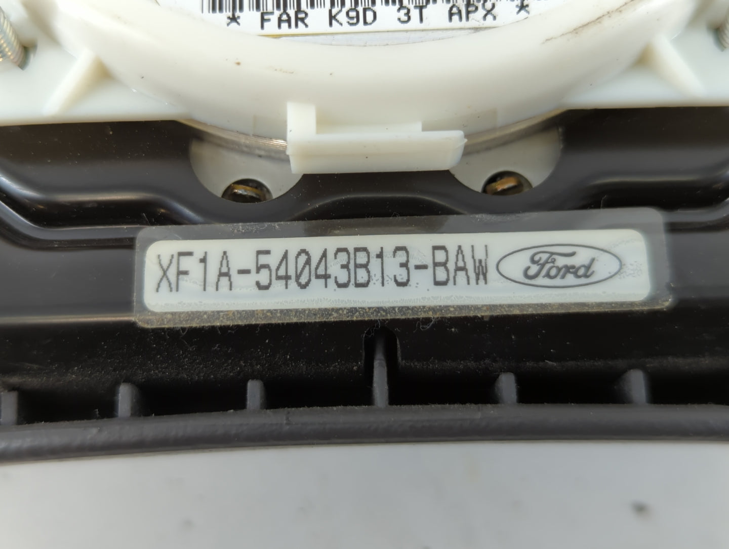 1999 Mercury Sable Air Bag Driver Left Steering Wheel Mounted P/N:XF1A-54043B13-BAE Fits OEM Used Auto Parts - Oemusedautopa