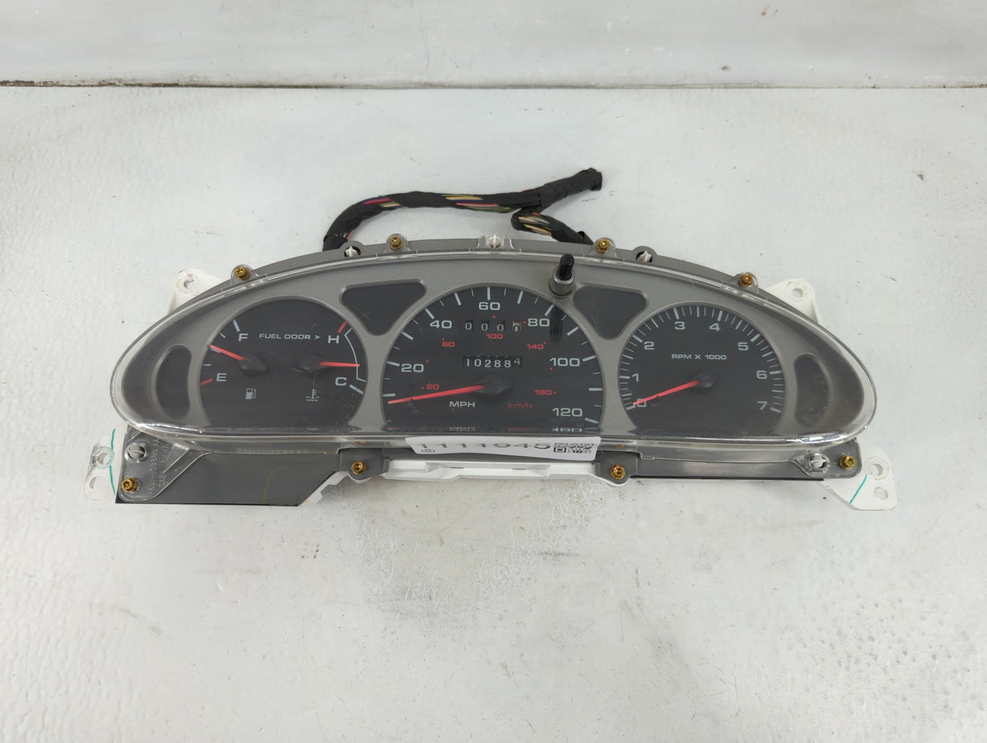 1999 Mercury Sable Instrument Cluster Speedometer Gauges P/N:XF1F-10849-EB Fits OEM Used Auto Parts - Oemusedautoparts1.com