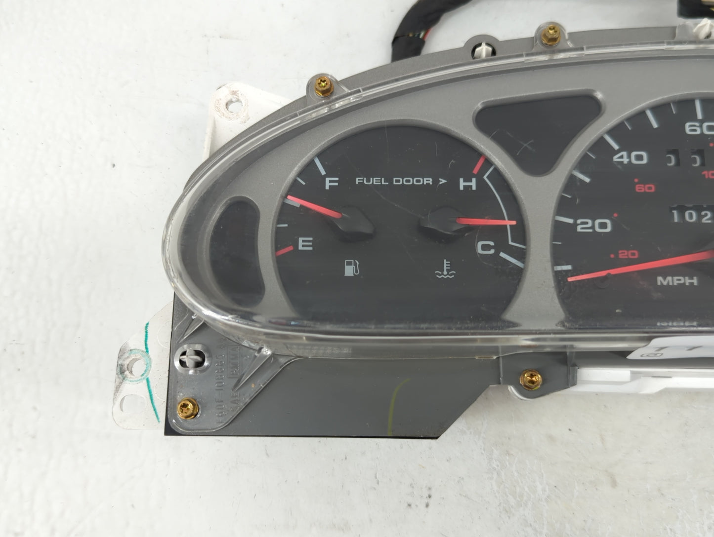 1999 Mercury Sable Instrument Cluster Speedometer Gauges P/N:XF1F-10849-EB Fits OEM Used Auto Parts - Oemusedautoparts1.com