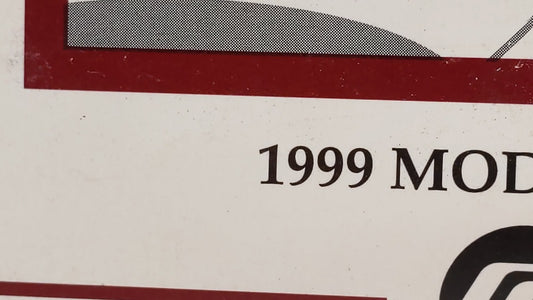 1999 Mercury Tracer Owners Manual Book Guide P/N:XM1J-19A321-AA OEM Used Auto Parts