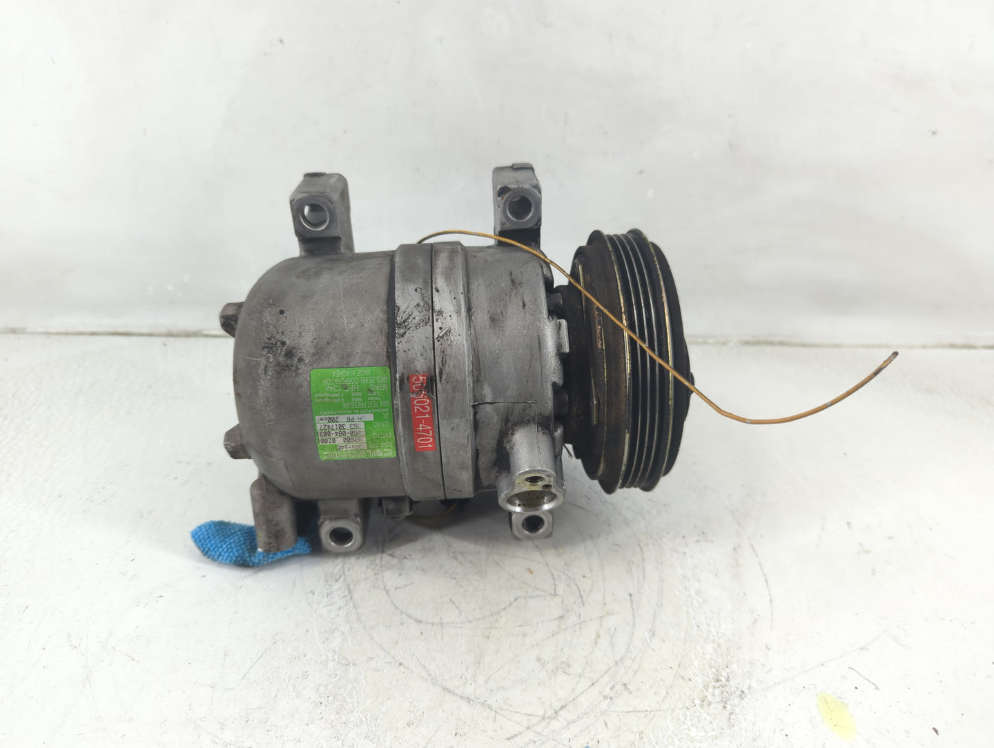 1998-1999 Nissan Altima Air Conditioning A/c Ac Compressor Oem - Oemusedautoparts1.com