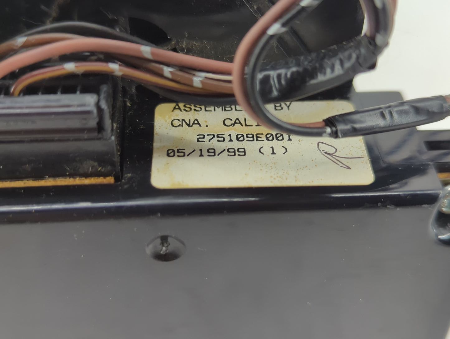 1999 Nissan Altima Climate Control Module Temperature AC/Heater Replacement P/N:275109E001 Fits OEM Used Auto Parts - Oemuse