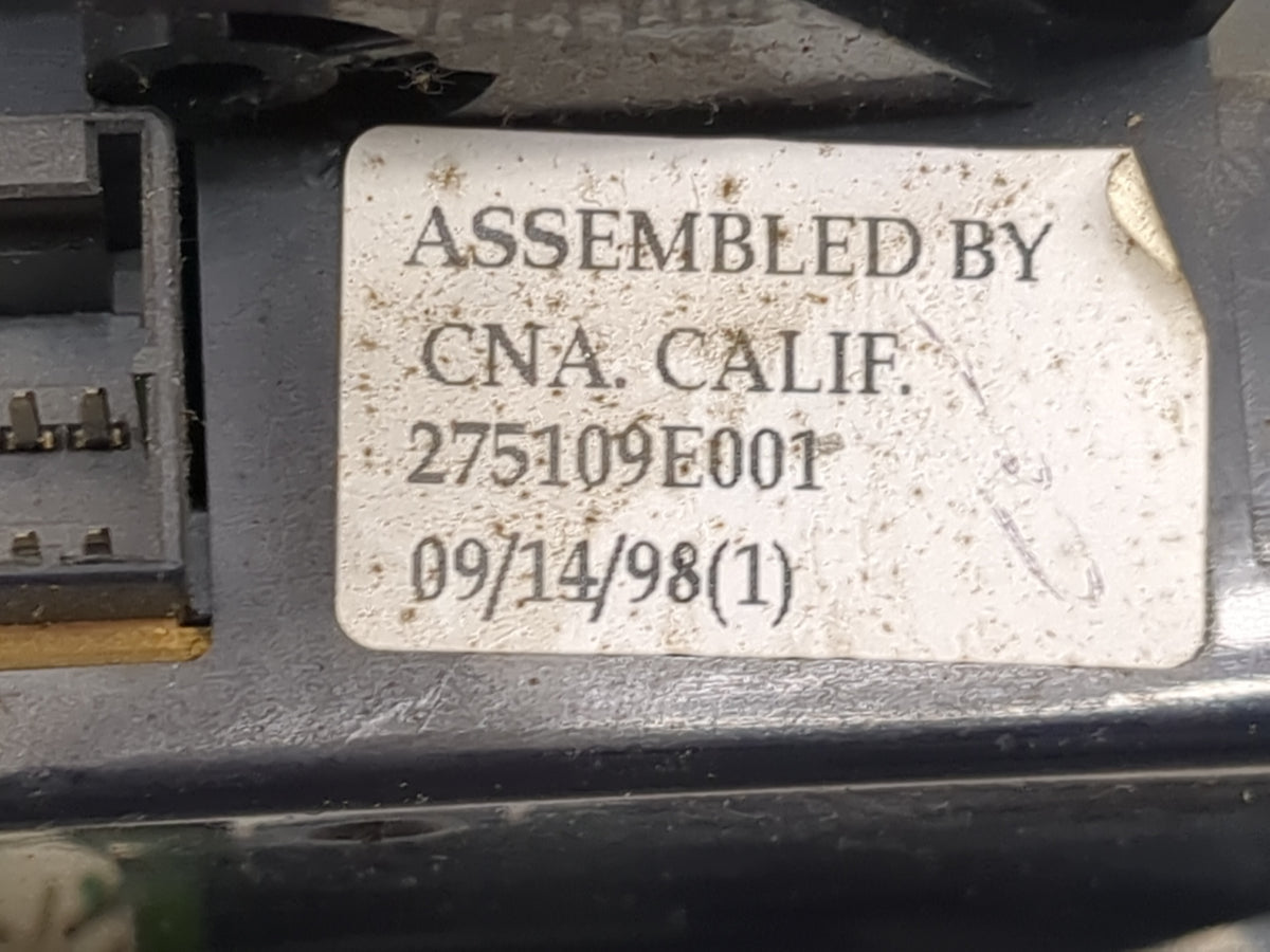 1999 Nissan Altima Climate Control Module Temperature AC/Heater Replacement P/N:275109E001 Fits OEM Used Auto Parts - Oemuse