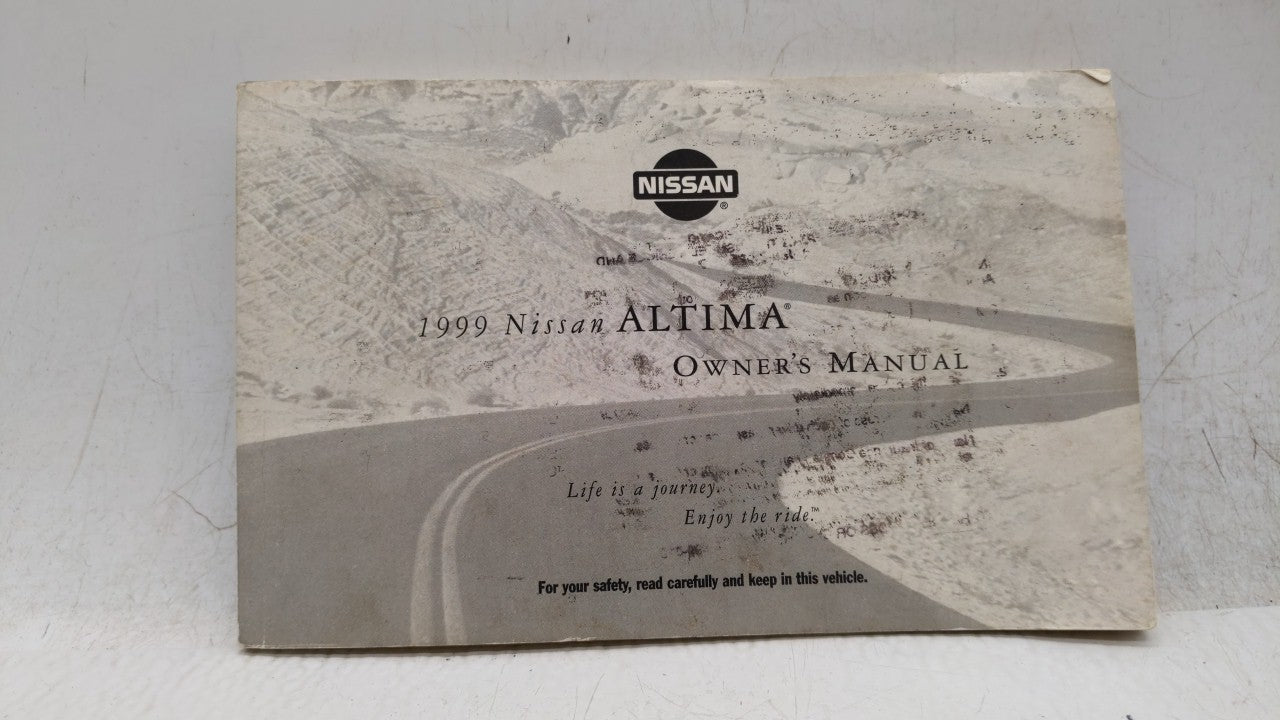 1999 Nissan Altima Owners Manual Book Guide OEM Used Auto Parts - Oemusedautoparts1.com
