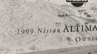 1999 Nissan Altima Owners Manual Book Guide OEM Used Auto Parts - Oemusedautoparts1.com