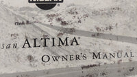 1999 Nissan Altima Owners Manual Book Guide OEM Used Auto Parts - Oemusedautoparts1.com