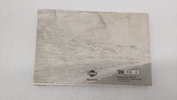 1999 Nissan Maxima Owners Manual Book Guide P/N:OM9E-0A32U0 OEM Used Auto Parts - Oemusedautoparts1.com