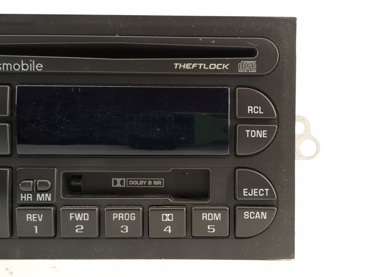 1998-1999 Oldsmobile Bravada Radio AM FM Cd Player Receiver Replacement P/N:09366523 Fits Fits 1996 1997 1998 1999 2000 OEM 