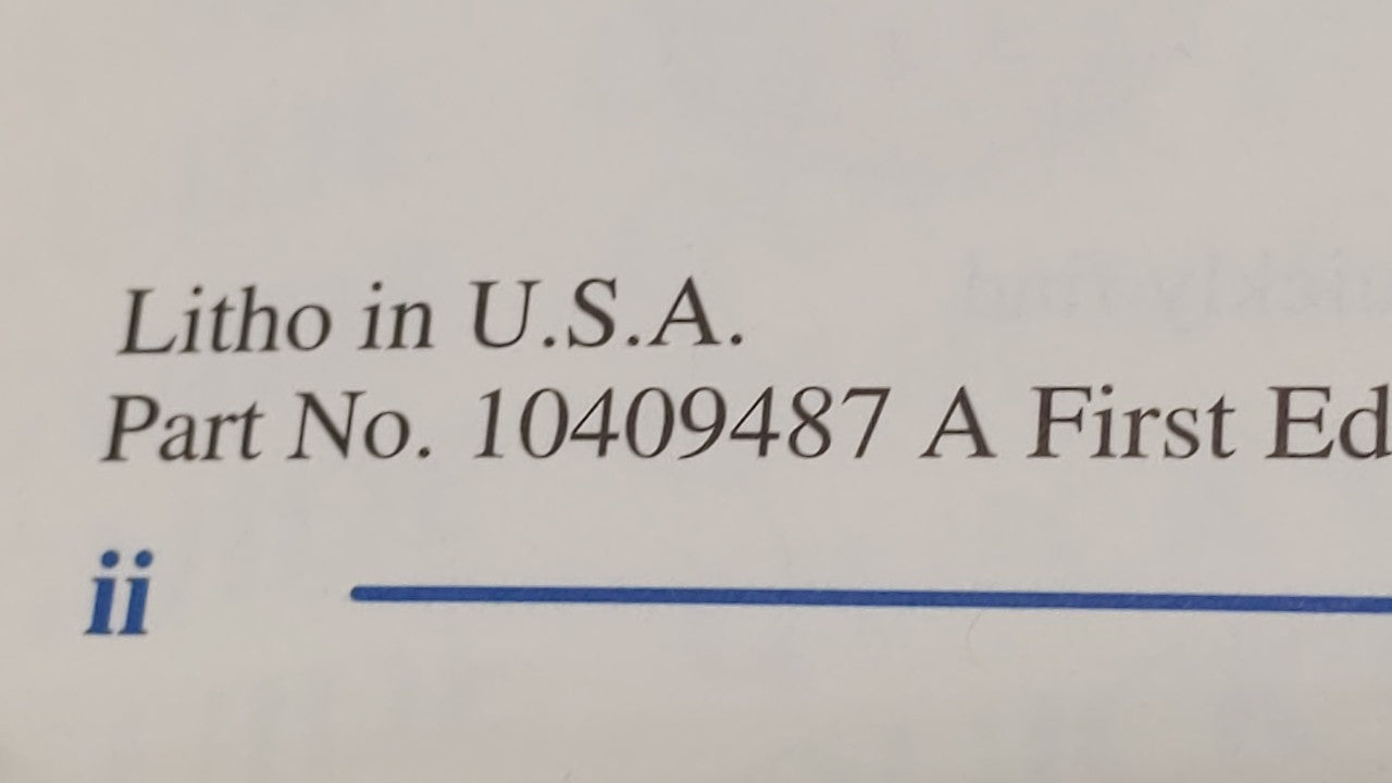 1999 Pontiac Grand Am Owners Manual Book Guide OEM Used Auto Parts - Oemusedautoparts1.com