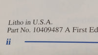 1999 Pontiac Grand Am Owners Manual Book Guide OEM Used Auto Parts - Oemusedautoparts1.com