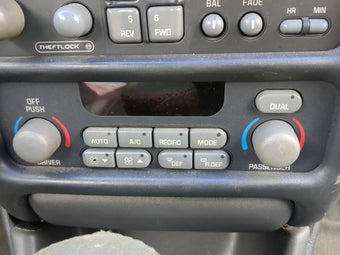 compare product 1999-2000 Pontiac Grand Prix Climate Control Module Temperature AC/Heater Replacement Fits Fits 1999 2000 OEM Used Auto Parts