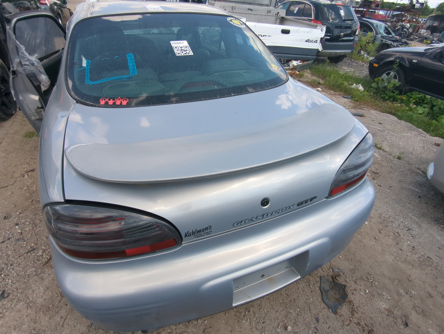 1997-2000 Pontiac Grand Prix Trunk/decklid/hatch/tailgate Oem - Oemusedautoparts1.com