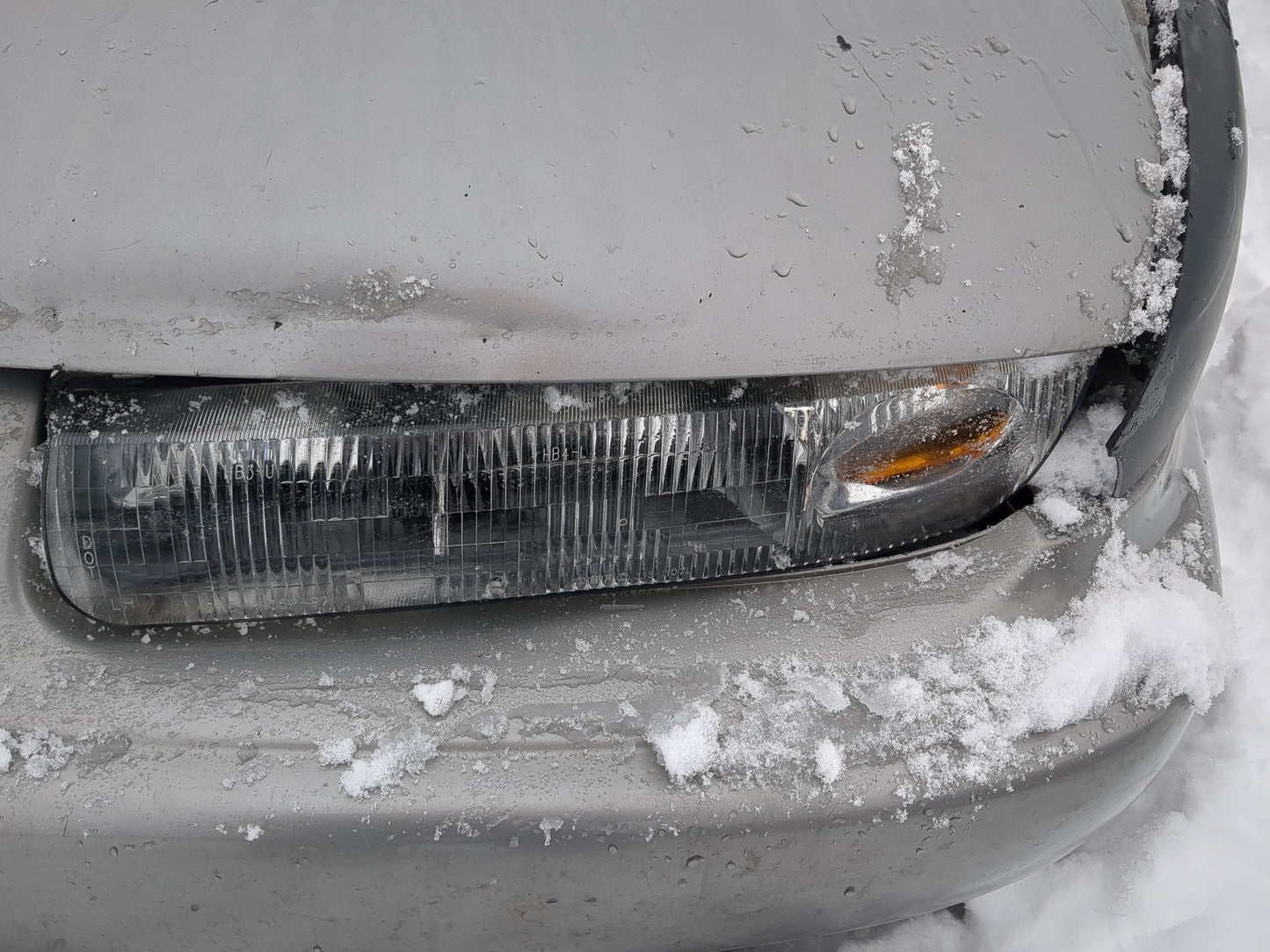 1996-1999 Saturn Sl2 Driver Left Oem Head Light Headlight Lamp - Oemusedautoparts1.com